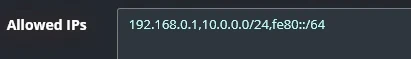 IP Lock Screenshot